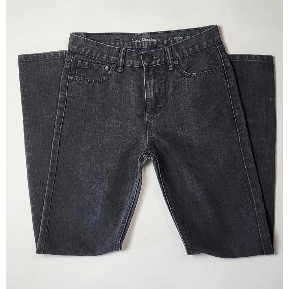 Calvin Klein Jeans Black Denim Pants youth 14